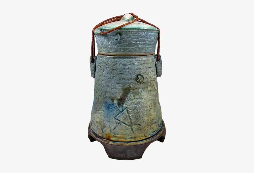 Stone Pillars Raku-fired Pottery Urn - Antique, transparent png download