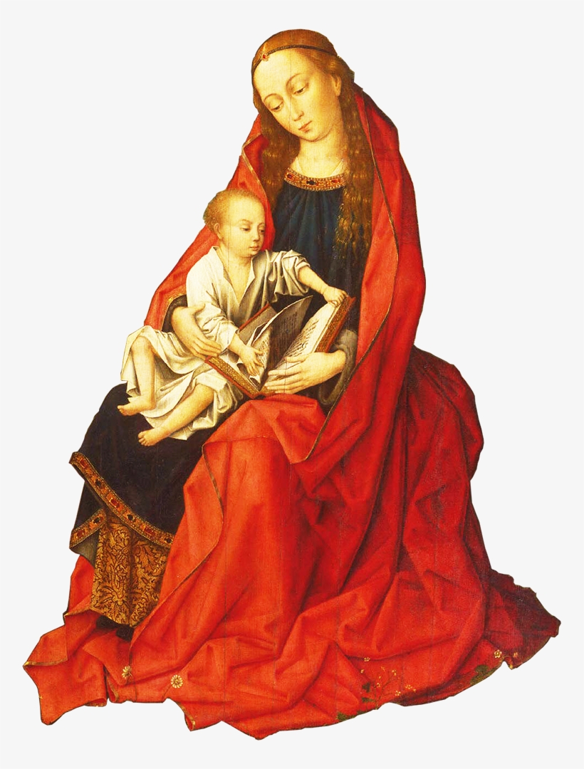 Rogier Van Der Weyden And The Virgin Mary - Rogier Van Der Weyden Madonna, transparent png download