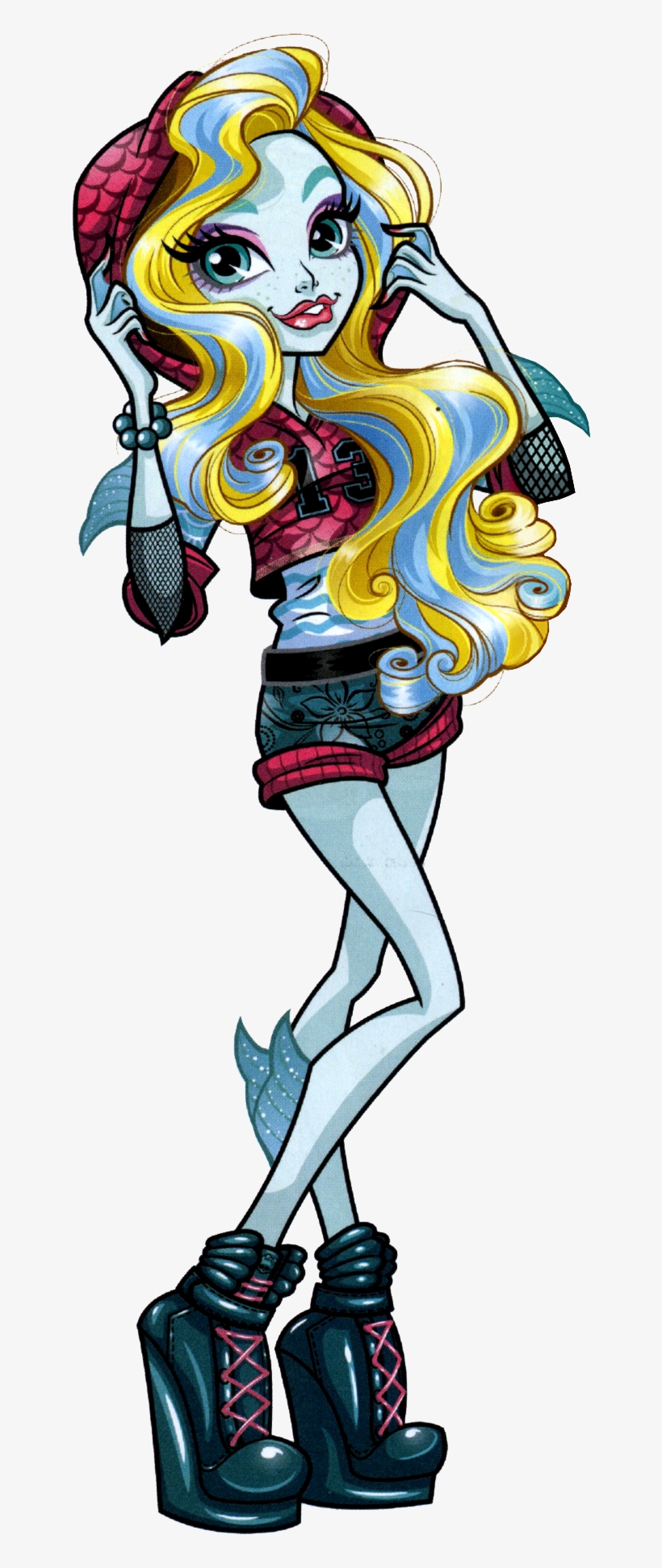 Lagoona Blue Is A 2010 Introduced And All Around Character - Лагуна Блю Первый День В Школе, transparent png download