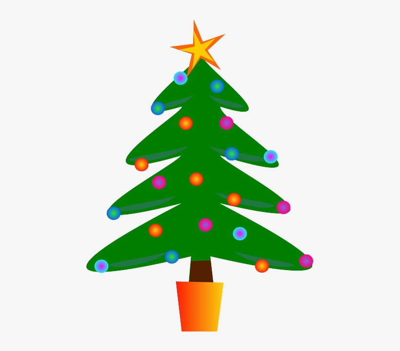Christmas Tree Clipart, transparent png download