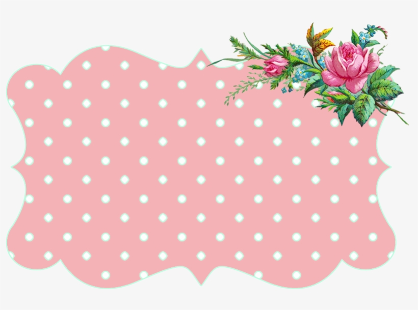 Best Clipart Vintage - Vintage Rose Frame Png, transparent png download
