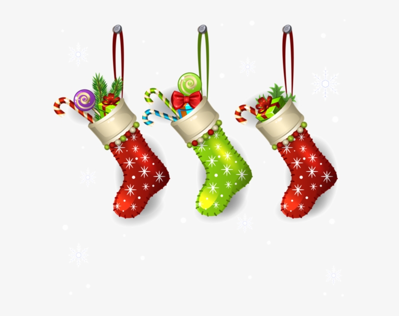 Sock, Christmas - Christmas Decor Png, transparent png download