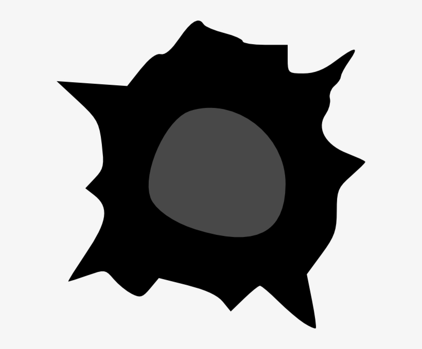 Bullet Hole Clip Art Vector - Hudson Valley News Network, transparent png download