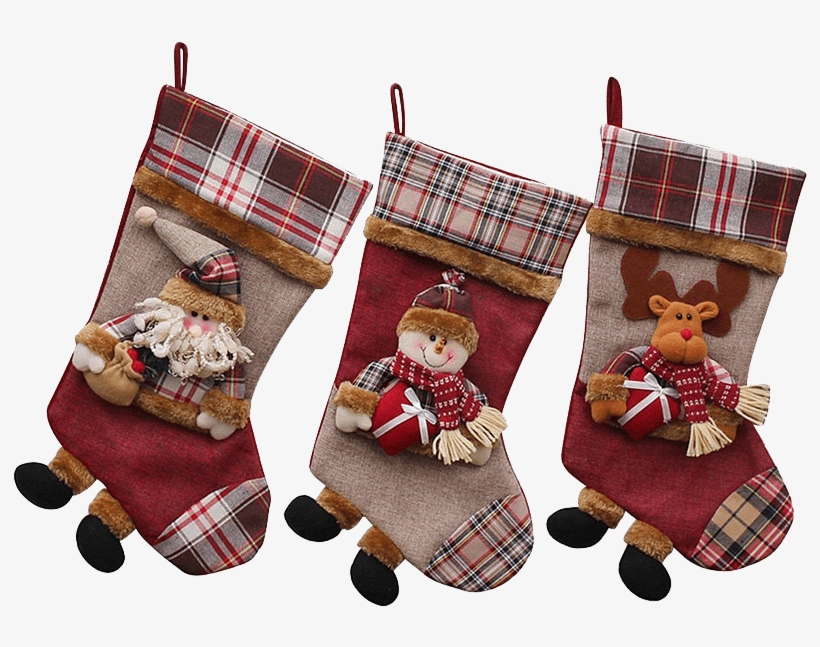 Image Product 12 - Christmas Socks Christmas Gift Packing Decoration Tree, transparent png download