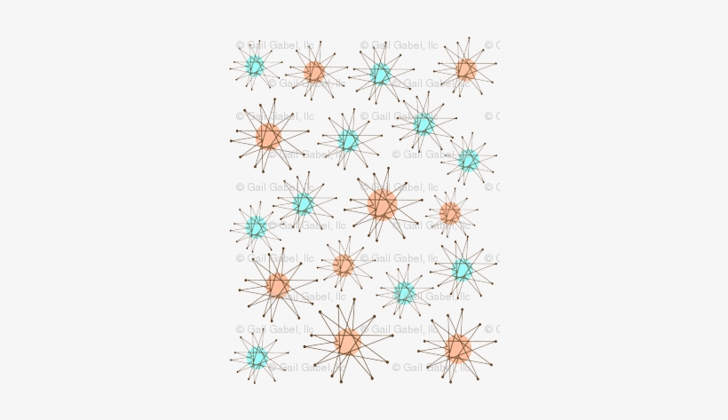 Starburst Pattern Ii - Pattern, transparent png download