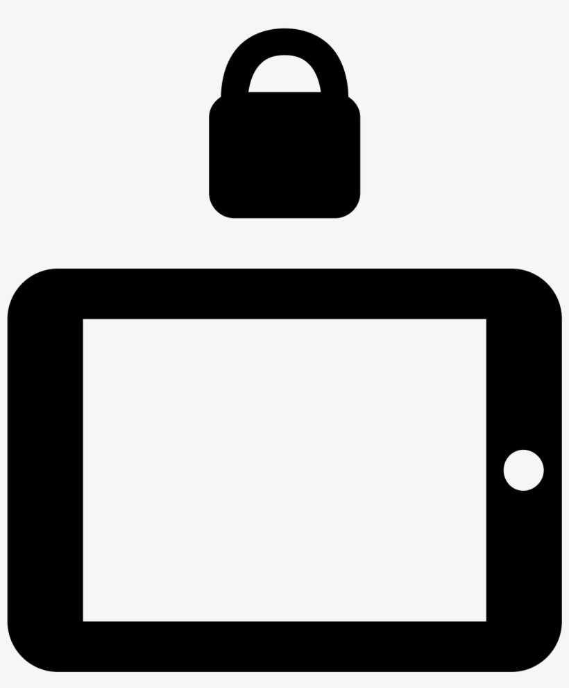 Mode Paysage Verrouillé Icon - Icon, transparent png download