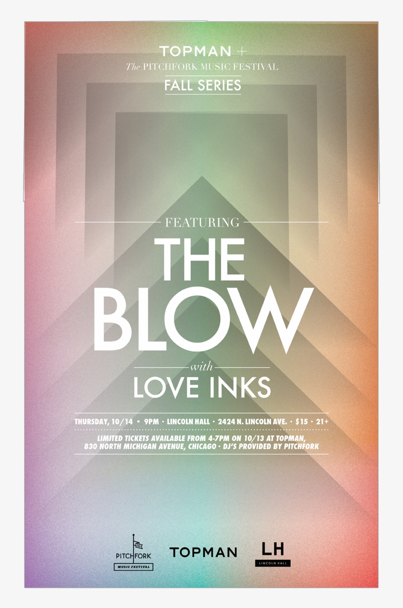 Banner Ads And Print Poster For Pitchfork Topman Fall, transparent png download