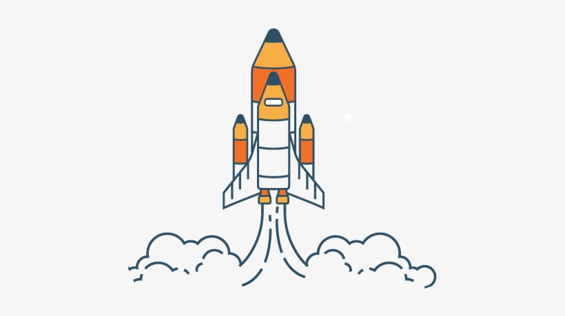 Rocketship - Portable Network Graphics, transparent png download