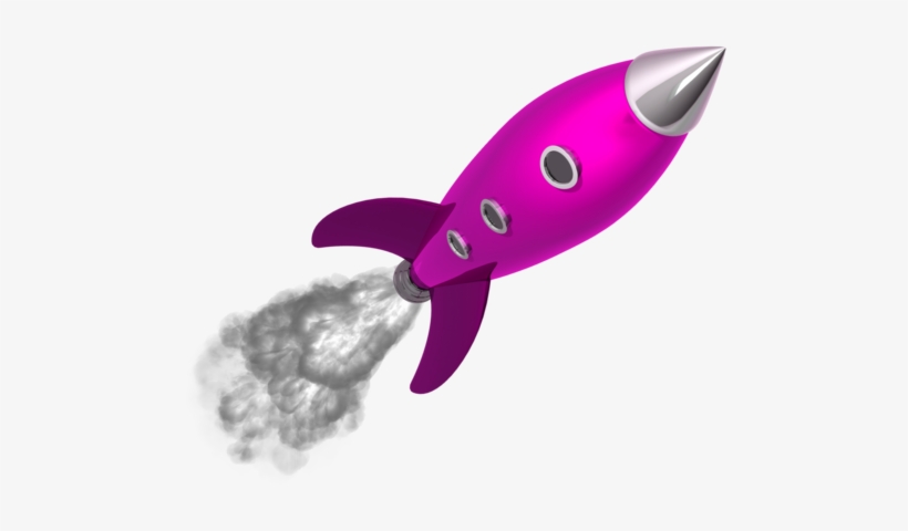 From Rocket Ship Dreams To Law Firm Life One Paralegal's - Pink Rocket Png, transparent png download