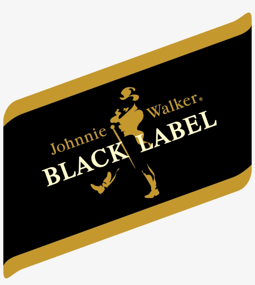 Johnnie Walker Black Label - Johnnie Walker Black Logo, transparent png download
