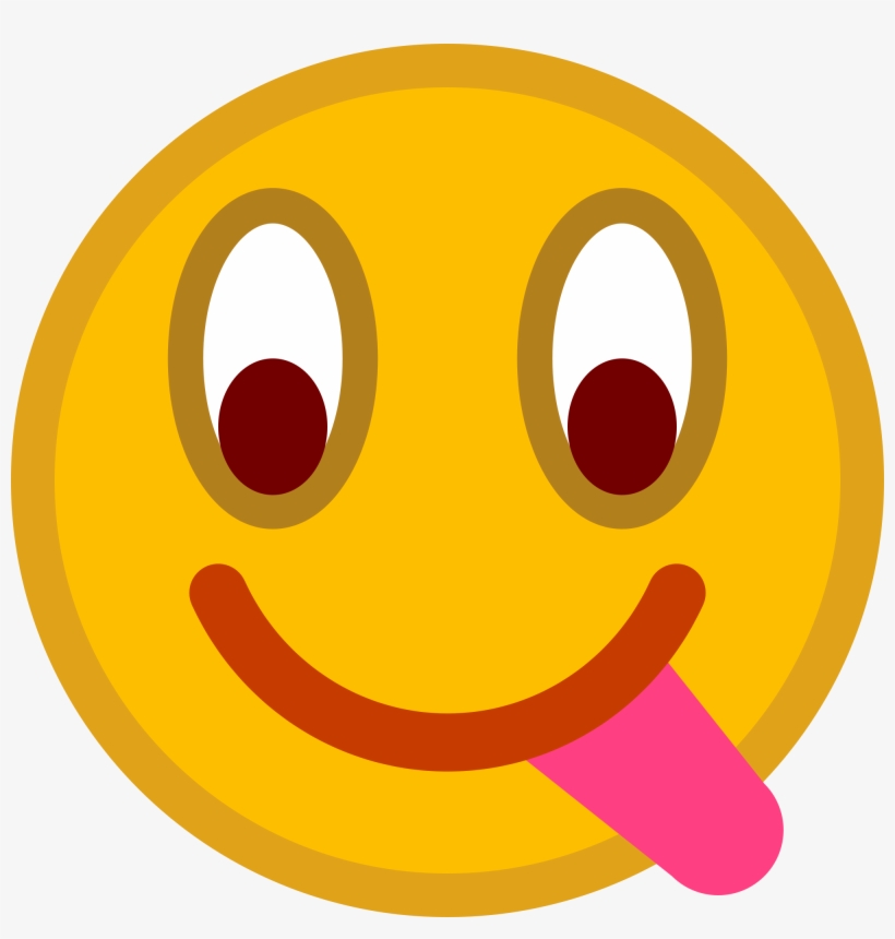 File Emoticon Wikimedia Commons Open - Emoticon Tongue, transparent png download