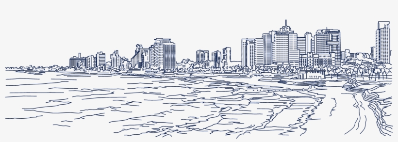 Artcurial Israël - Tel Aviv Skyline Png, transparent png download
