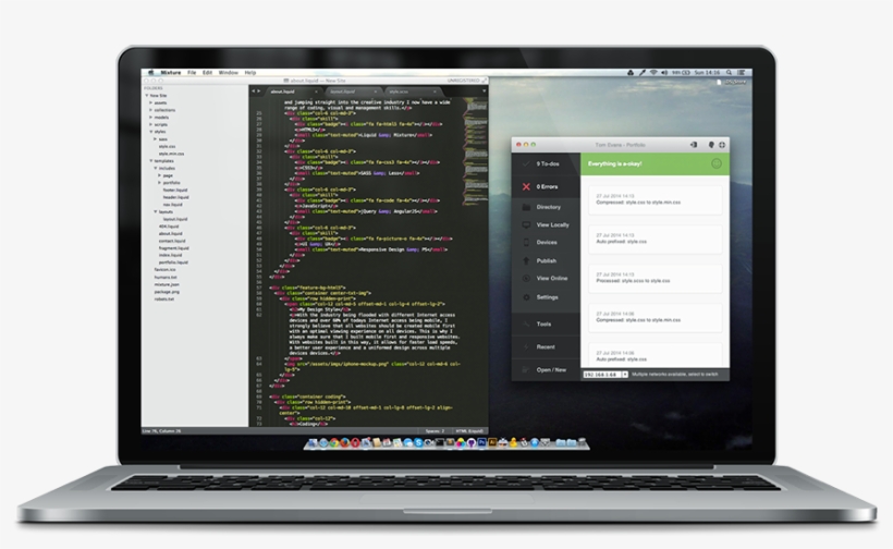 Bakersfield - Laptop With Code Png, transparent png download