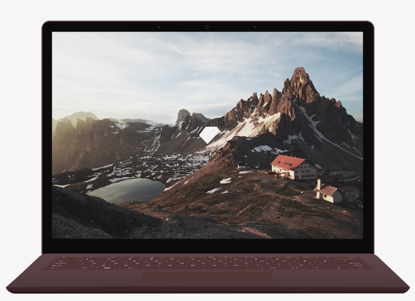 Surface Laptop Mockup - Microsoft 2017 Surface Laptop Bundle (5 Items): Surface, transparent png download