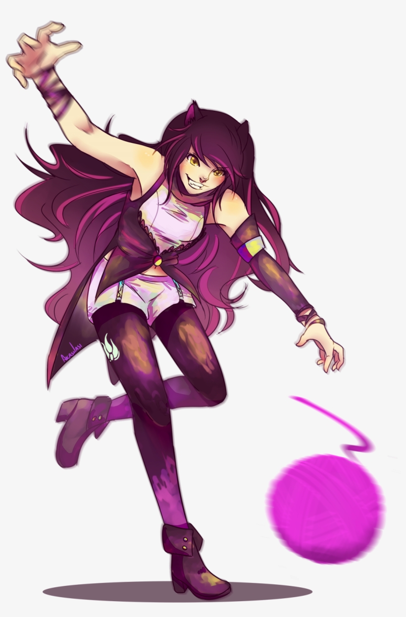Blake Belladonna Yang Xiao Long Weiss Schnee Purple - Blake Belladonna Yarn, transparent png download