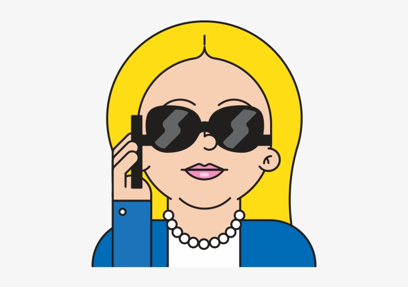 Sample Hillary Clinton Emoji - Hillary Clinton Emoji, transparent png download