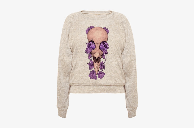 Skull On A Bed Of Poppies - Ve Got An Ace Up My Sleeve Hoodie, transparent png download