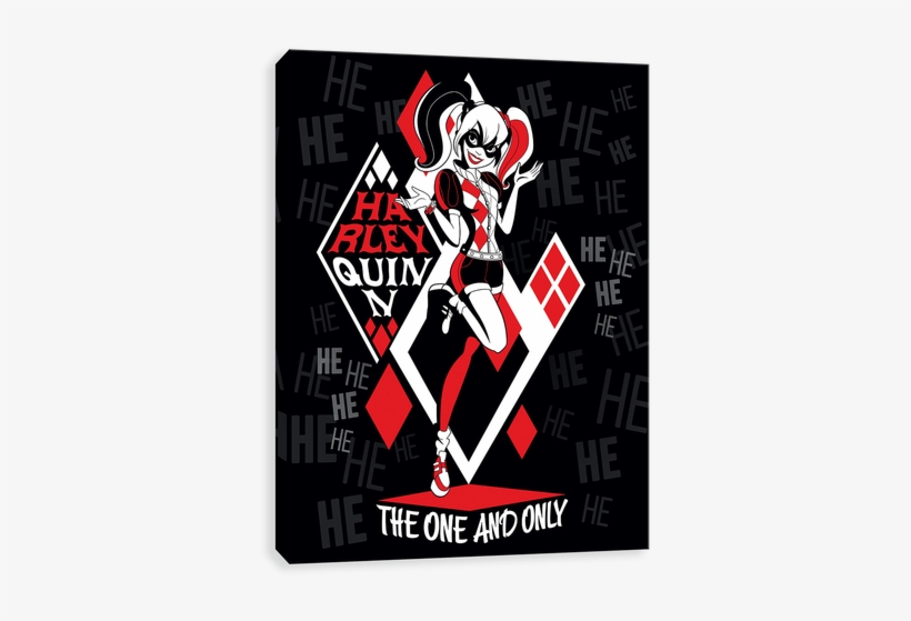 The One And Only Harley Quinn - Canvases By Dc Comics - The One, transparent png download