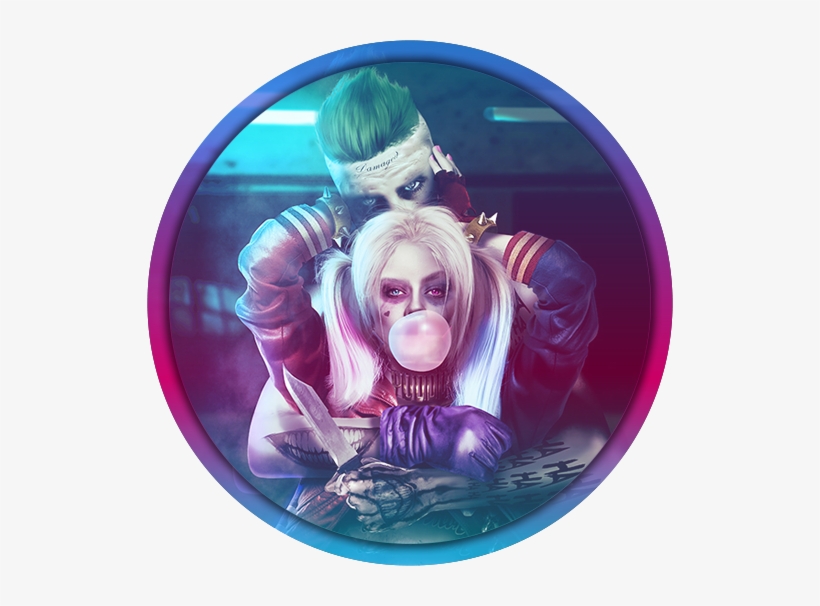 2 - Http - //i - Imgur - Com/hnbbbxb - Suicide Squad Joker And Girl, transparent png download