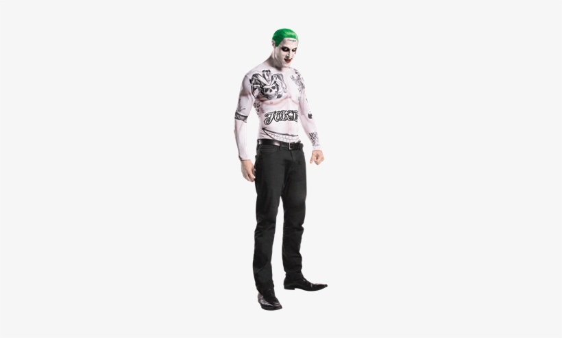 Adult Suicide Squad Joker Costume Kit - Suicide Squad Joker Costume, transparent png download