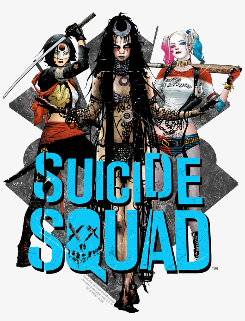 Suicide Squad Lovely Death Men's Tank - Suicide Squad Custom Lovely Death Premium Ultra-soft, transparent png download