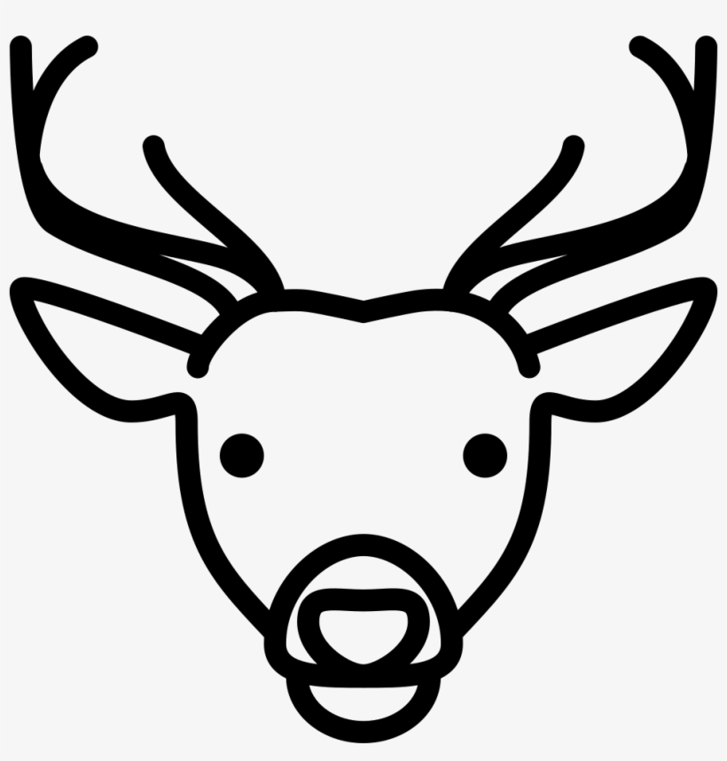 Deer Head - - Deer Icon, transparent png download