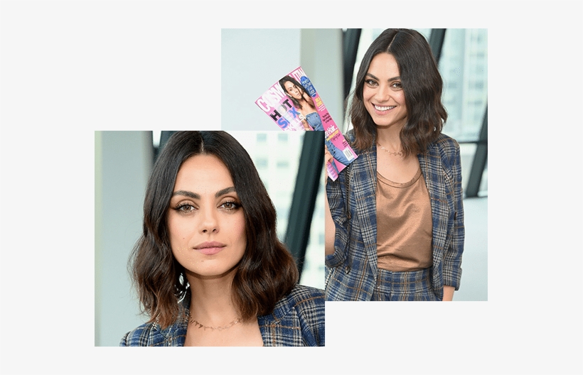 Mila Kunis Necklace In Cosmo Magazine - Mila Kunis Spy Who Dumped Me, transparent png download