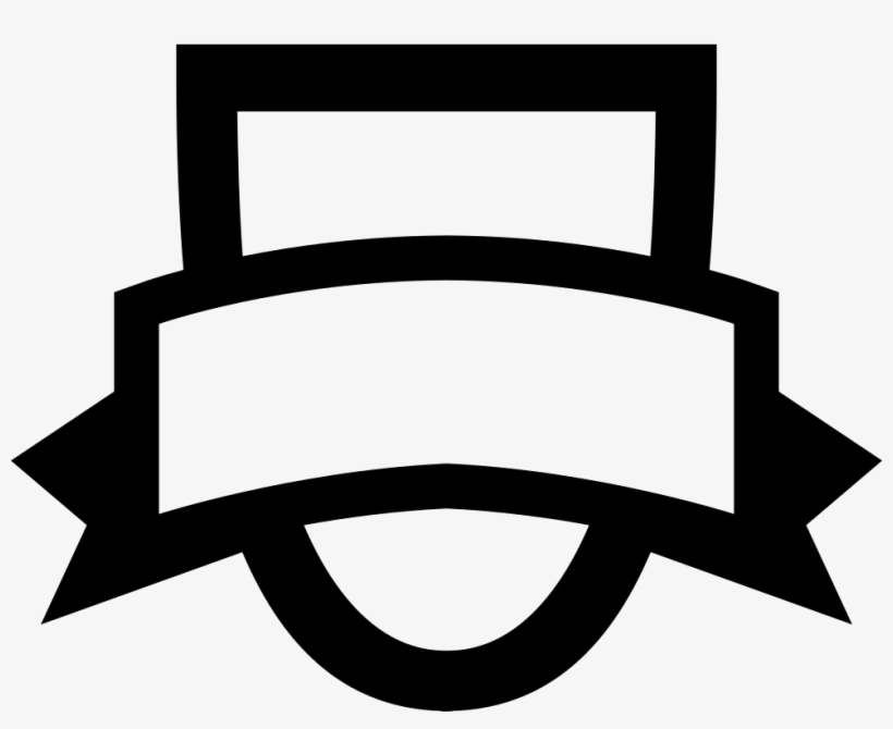 Shield Outline With A Banner Vector Shield Banner Png Transparent Png 400x400 Free Download On Nicepng