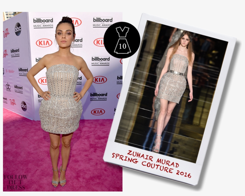 Mila Kunis In Zuhair Murad Spring Couture - Mila Kunis, transparent png download