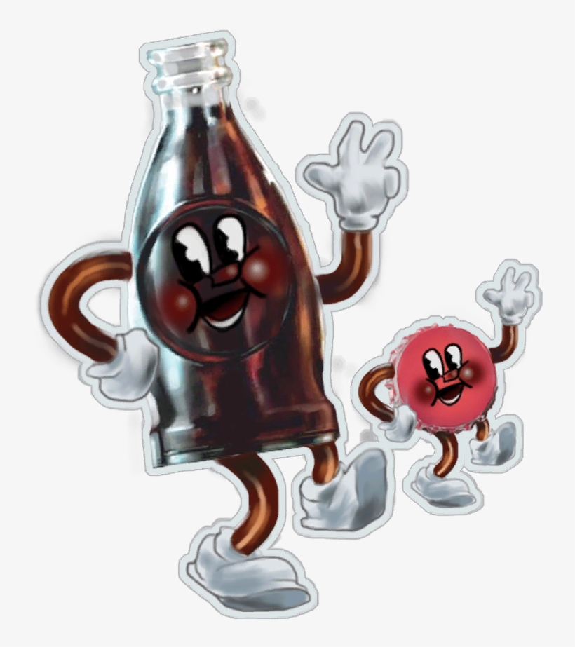 Fo4nw Cappy And Bottle - Fallout Cappy, transparent png download