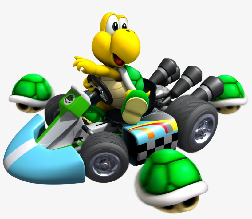 Mario Kart - Koopa Troopa Mario Kart Png, transparent png download