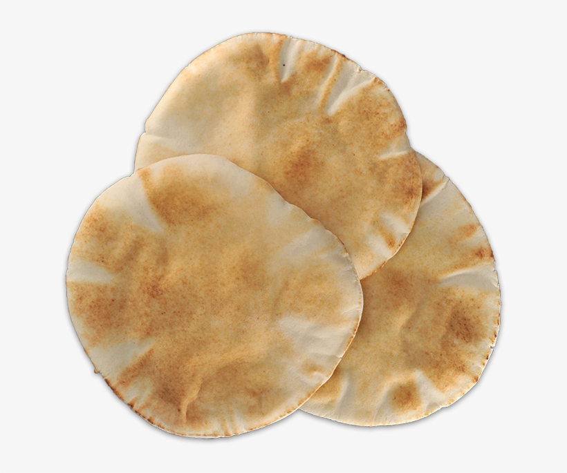 White Pita - Flatbread, transparent png download