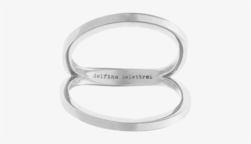 Gold In Between Ring - Zip Code, transparent png download