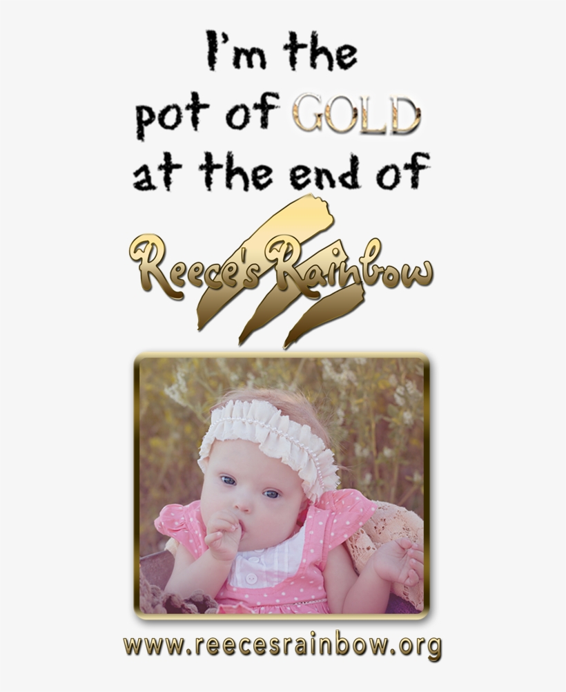 Click Here To Share Reece's Rainbow On Your Blog Thank - Potofgoldfinal. Note Cards (pk Of 20), transparent png download