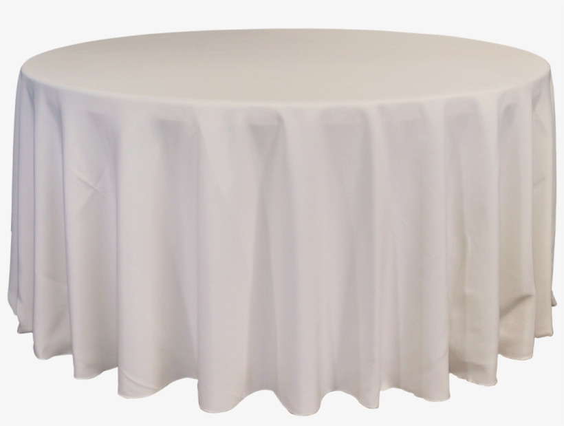 Economy Polyester Poplin 120" Round Tablecloth - Thumbnail, transparent png download