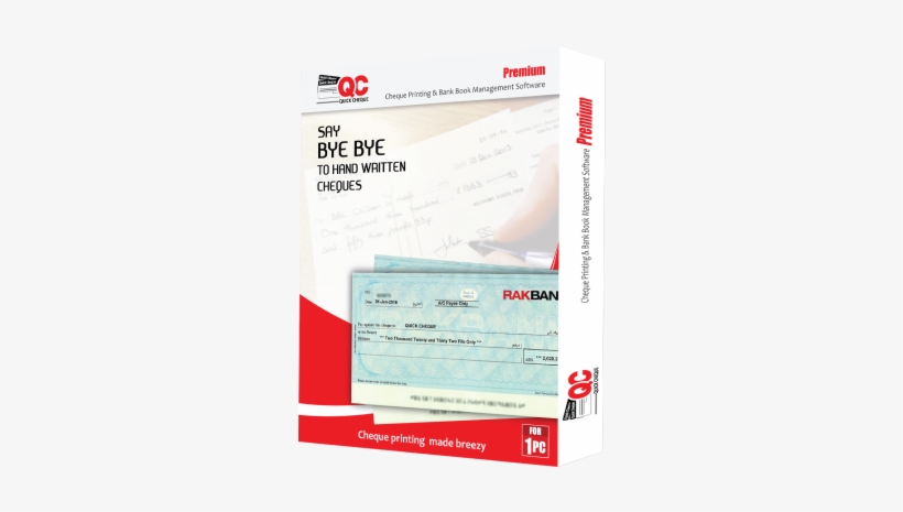 Quick Cheque Banner - Cheque Printers Dubai, transparent png download