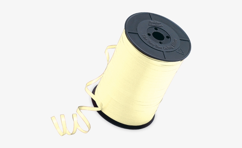 Pearl Ivory Curling Ribbon - Qualatex Qualatex 3/16" Curling Ribbon White, transparent png download