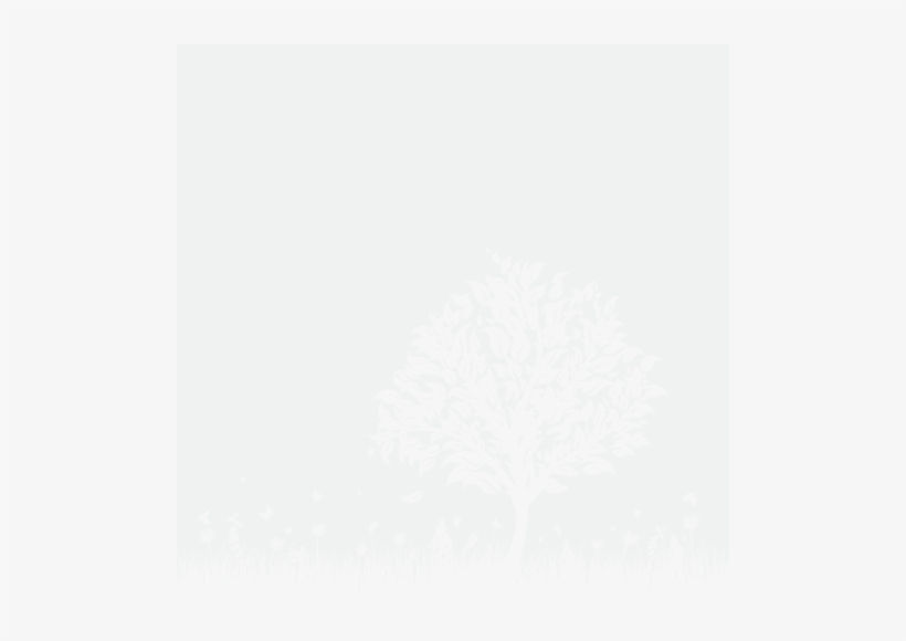 Elodie Border Design - Black And White Nature Design, transparent png download