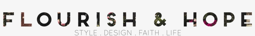 Flourish & Hope - Graphic Design, transparent png download