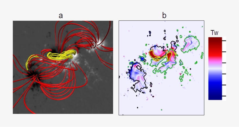 Nlfff Model Of The Coronal Ar 11158 At 2011 02 15 - Graphic Design, transparent png download
