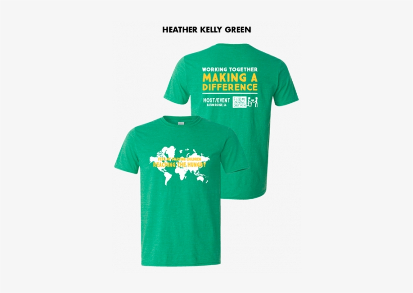 Fmsc Gildan Reaching The Hungry Qty 501-1000 - World Map, transparent png download