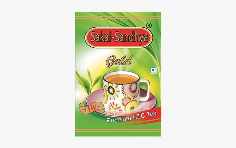 Sakal Sandhay Chay Gold - Cappuccino, transparent png download