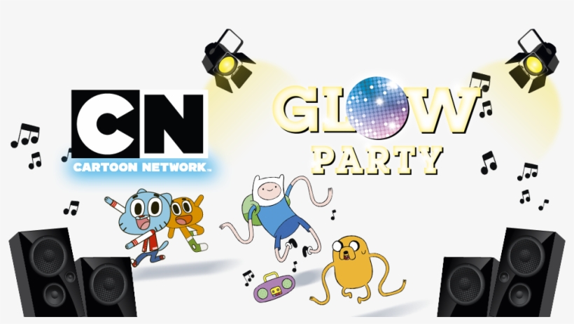 Cartoon Network Glow Party - Regular Show, transparent png download