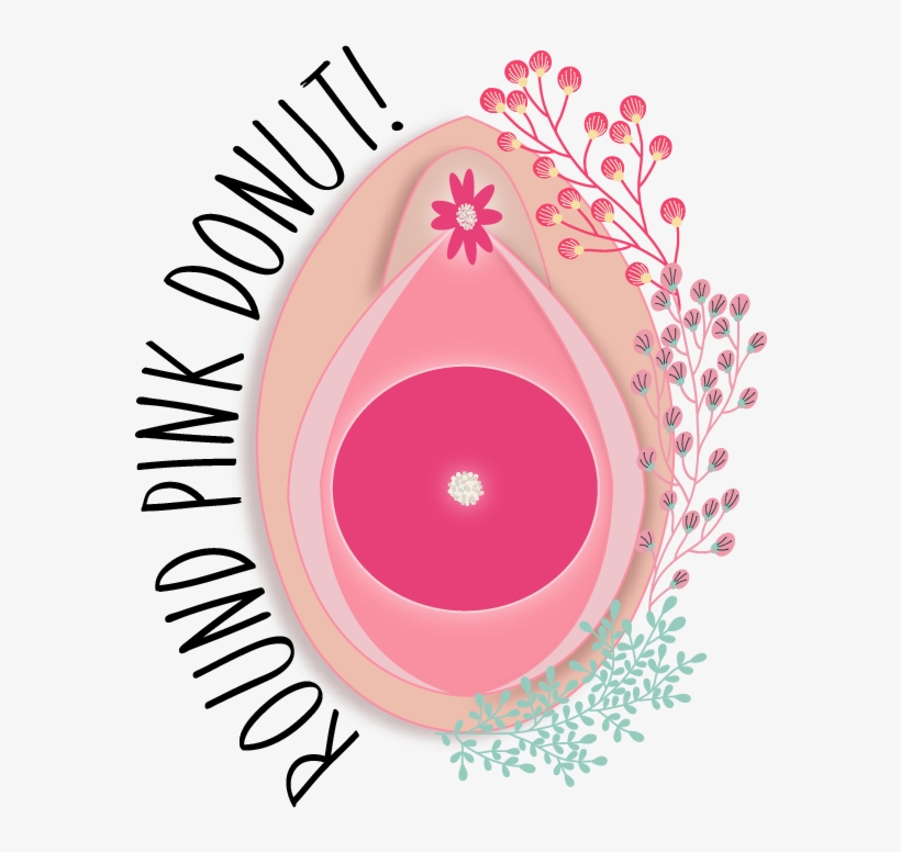 Round Pink Donut - Circle, transparent png download