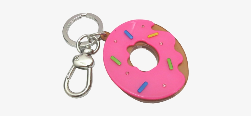 Bo Keychain - Pink Donut - Keychain, transparent png download