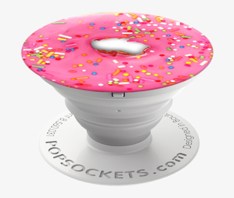 Popsockets Pink Donut - Pop Socket Pink Donut, transparent png download