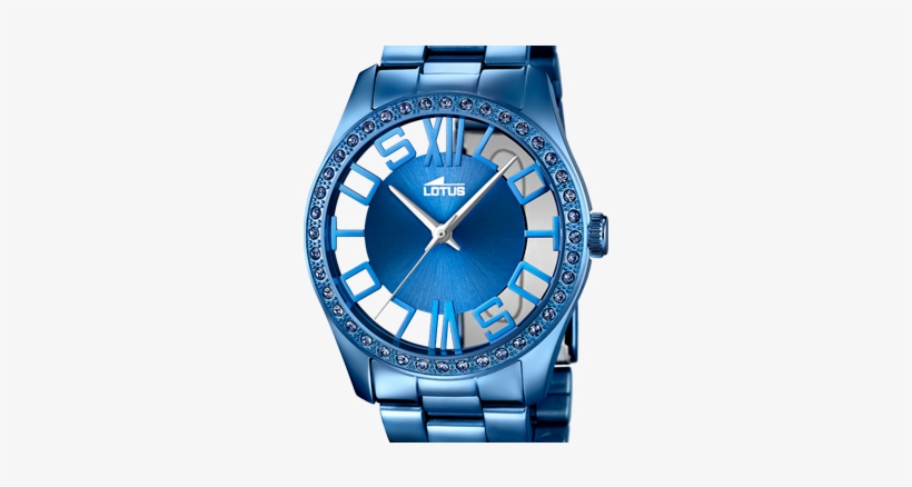 Lotus Women's Quartz Watch With Black Dial Analogue, transparent png download