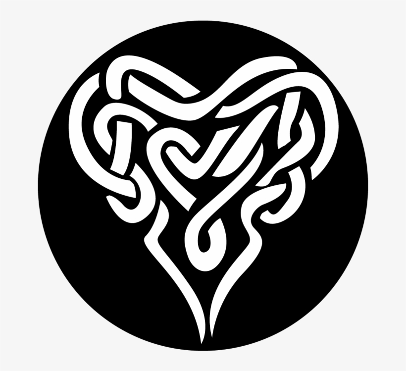 Celtic Heart - Apollo Design 3119 Celtic Heart Steel Pattern, transparent png download