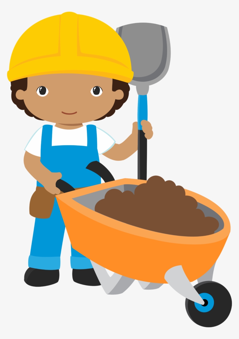 Shovel Clipart Construction - Tema Construção Png, transparent png download
