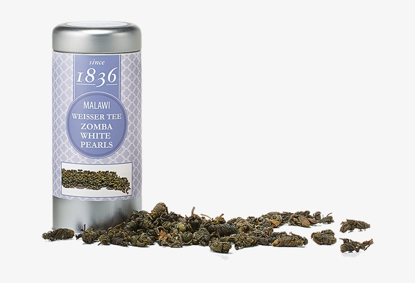 White Tea Malawi Zomba Pearls, 60g Tin - Zomba, Malawi, transparent png download